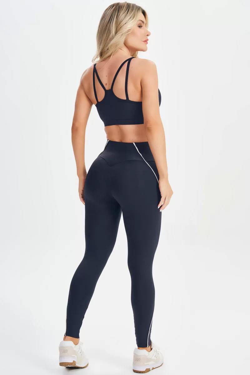 Lets Gym - Lets Basic Black Top - 2579PT