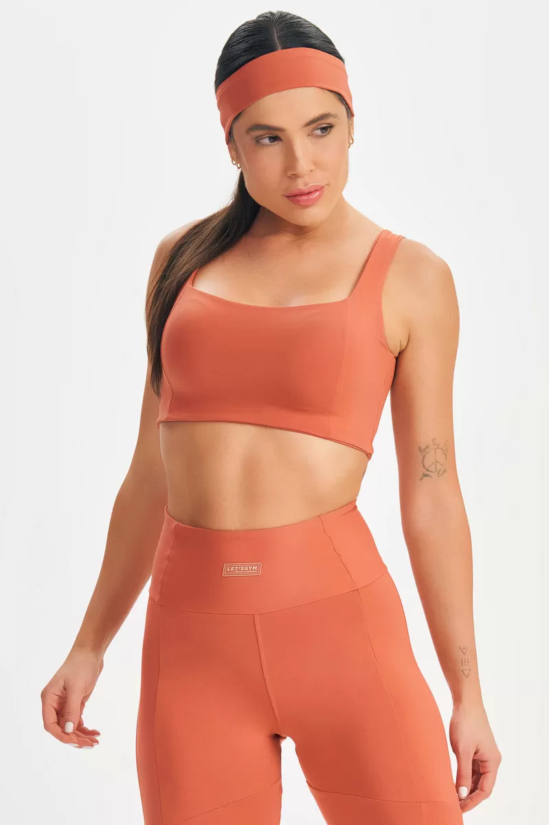 Lets Gym - Terracotta Push Top - 2603TR