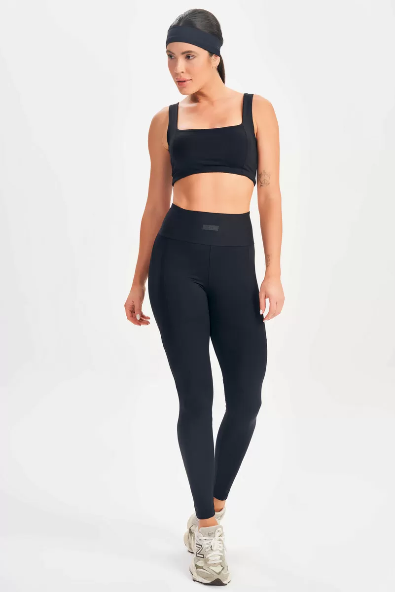 Lets Gym - Black Push Top - 2603PT Lets Gym - Black Push Top - 2603PT