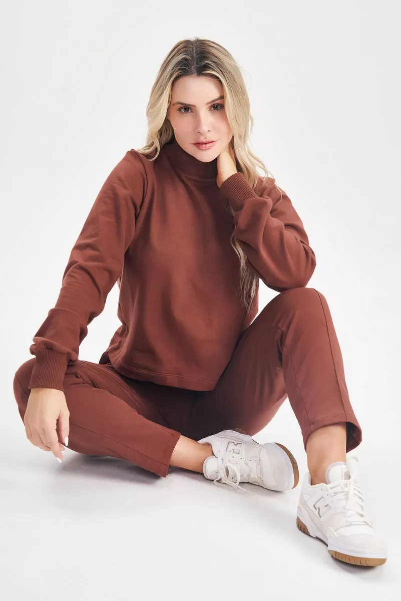 Lets Gym - Brown Core Blouse - 2608MR Lets Gym - Brown Core Blouse - 2608MR