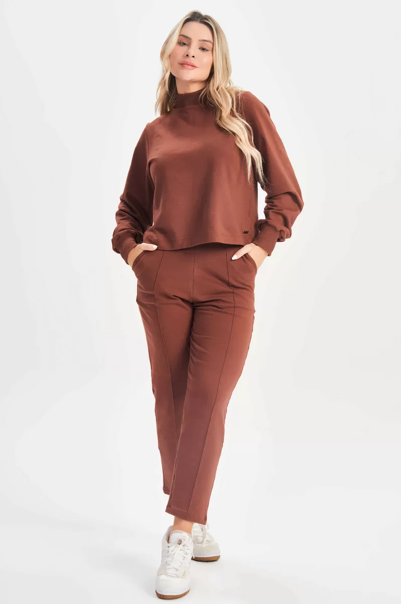 Lets Gym - Brown Core Pants - 2609MR