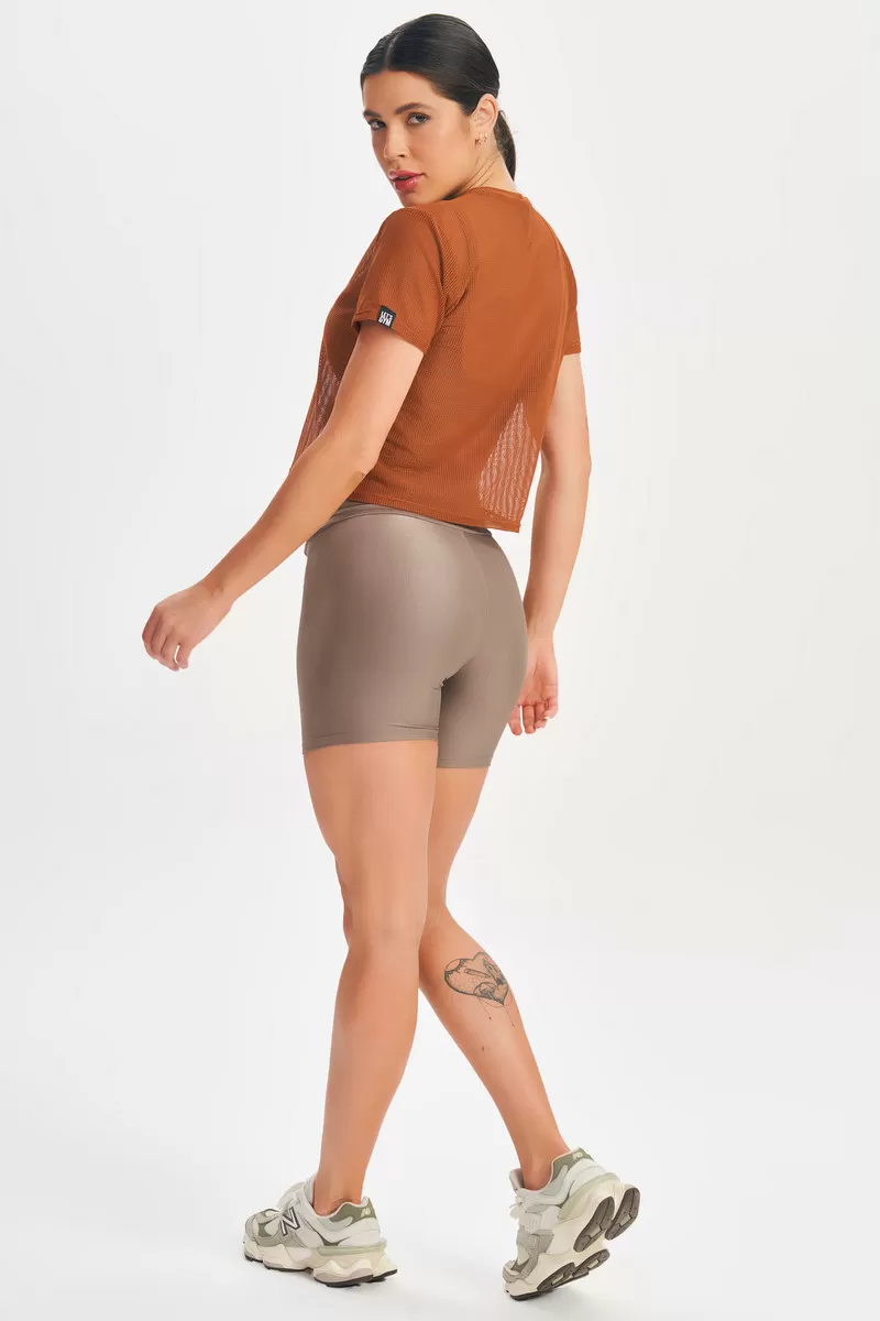 Lets Gym - Shirt Box MC Screen Brown - 2650MR