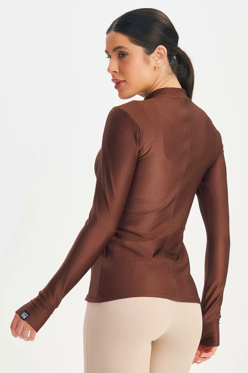 Lets Gym - Stylish Brown Jacket - 2663MR
