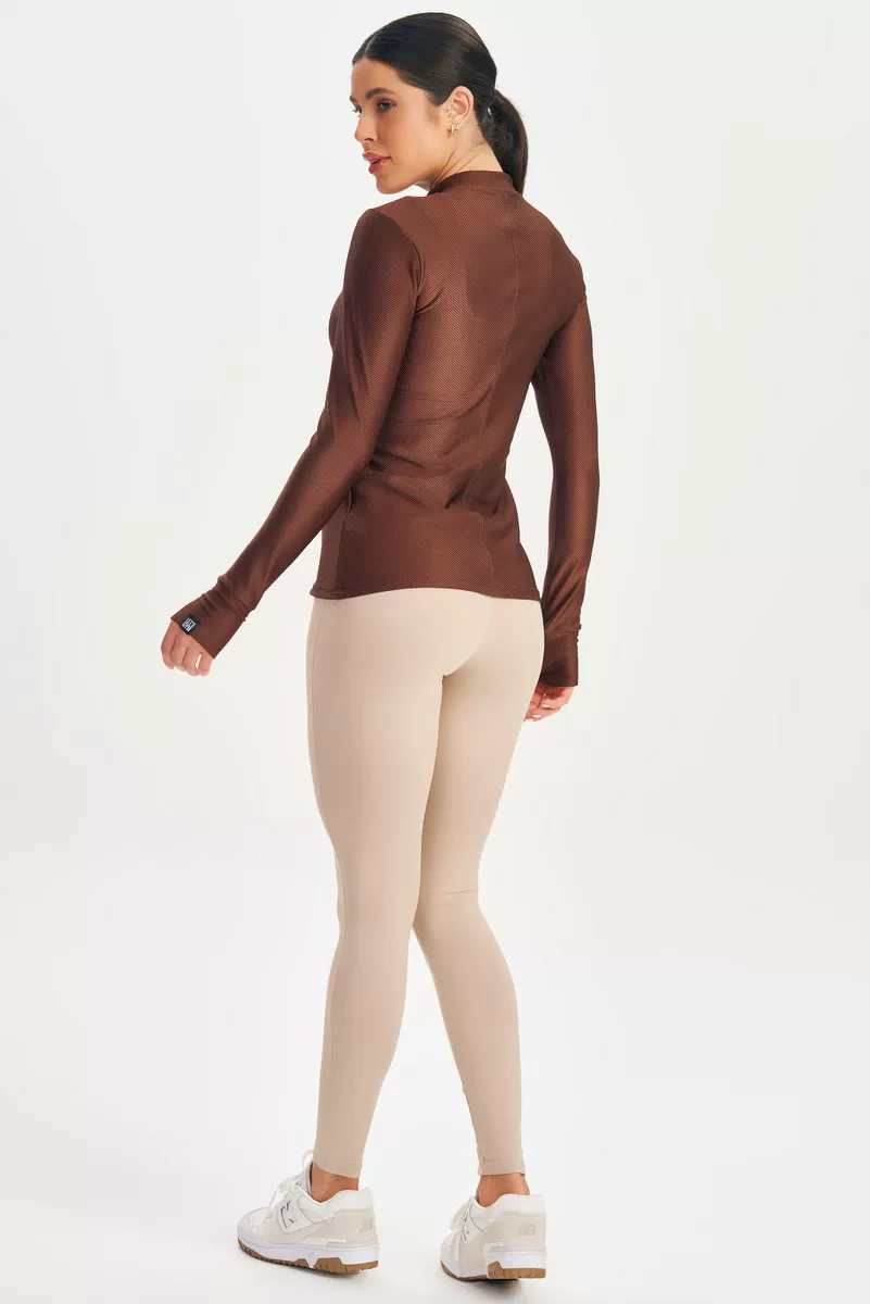 Lets Gym - Stylish Brown Jacket - 2663MR