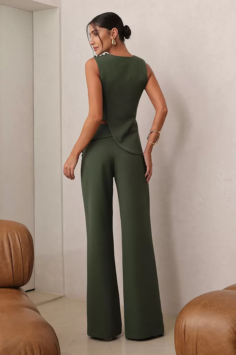Dot Clothing - Set Dot Clothing Tailoring Det Green Button - 2699VERDE Dot Clothing - Set Dot Clothing Tailoring Det Green Button - 2699VERDE