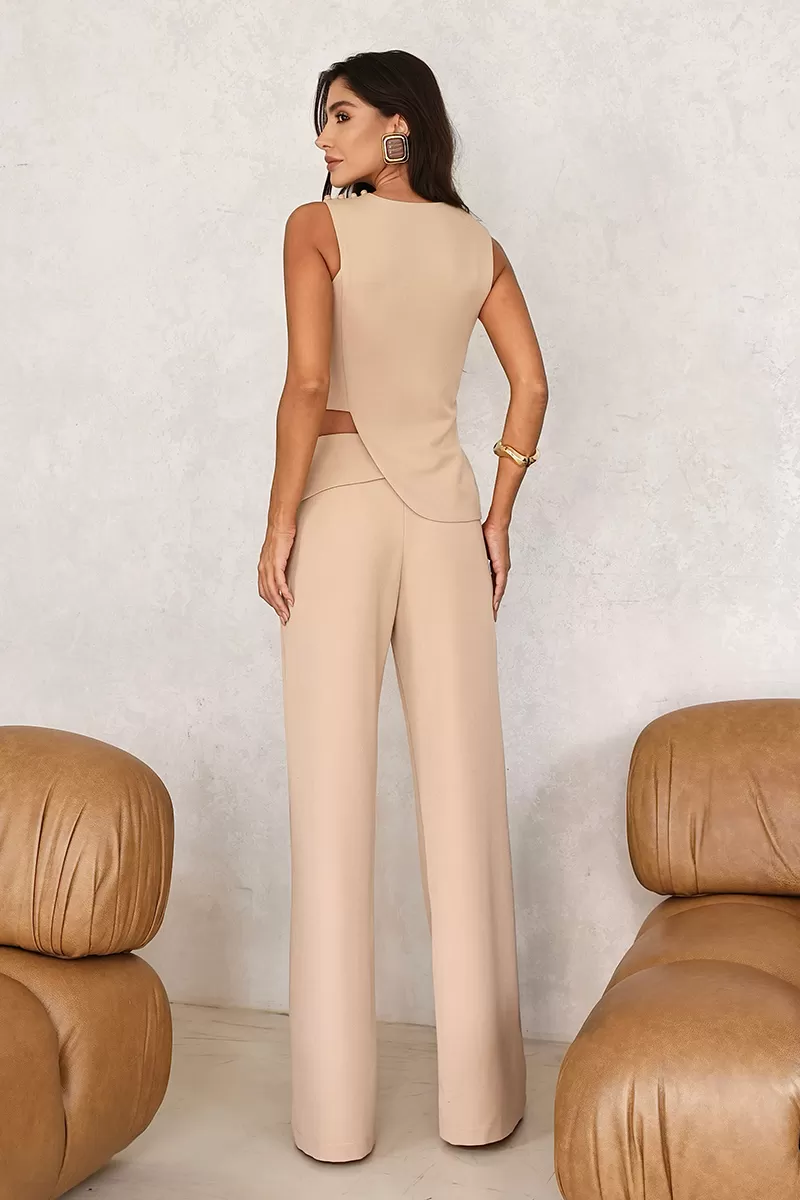Dot Clothing - Set Dot Clothing Tailoring Det Beige Button - 2699BEGE Dot Clothing - Set Dot Clothing Tailoring Det Beige Button - 2699BEGE