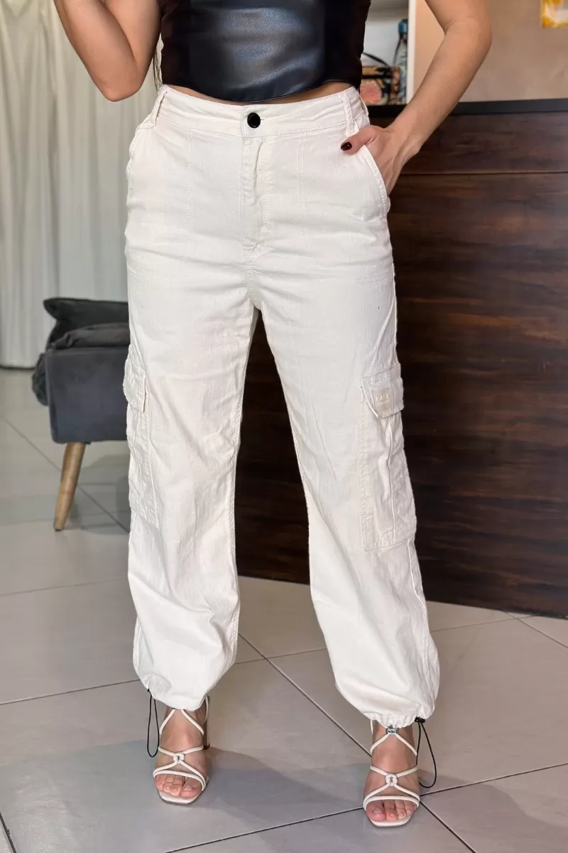 LANÇA PERFUME - Parachute Utility Twill High Waist Pants Lança Perfume - 8242 LANÇA PERFUME - Parachute Utility Twill High Waist Pants Lança Perfume - 8242