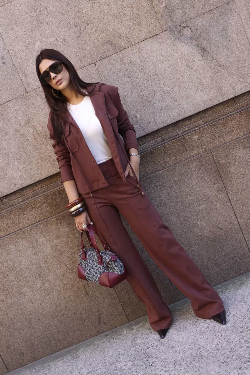 Hidrogênio - ELEN NUTELLA STRAIGHT PANTS - 20451038 Hidrogênio - ELEN NUTELLA STRAIGHT PANTS - 20451038