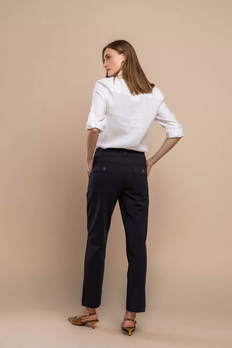 Hidrogênio - TAINAH BLACK FISHERMAN PANTS - 20470001 Hidrogênio - TAINAH BLACK FISHERMAN PANTS - 20470001