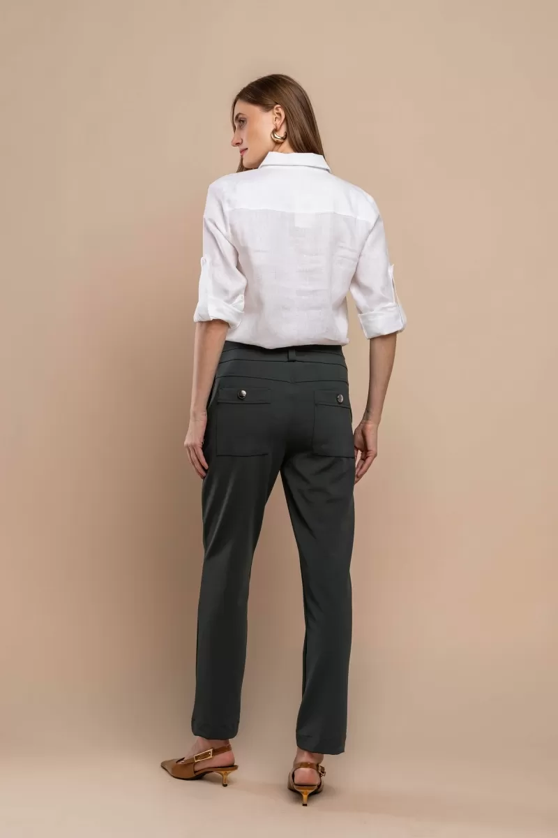 Hidrogênio - TAINAH GREEN FISHERMAN PANTS - 20470510 Hidrogênio - TAINAH GREEN FISHERMAN PANTS - 20470510