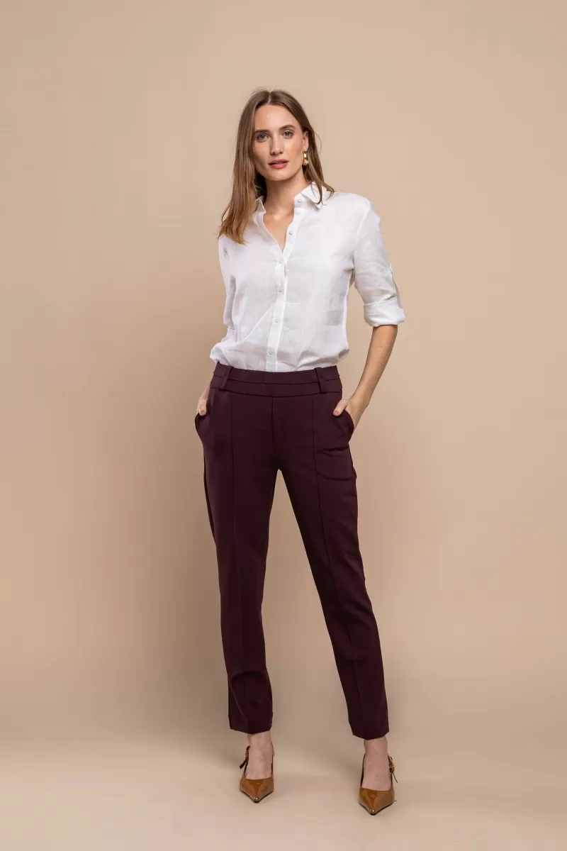 Hidrogênio - TAINAH WINE FISHERMAN PANTS - 20470443 Hidrogênio - TAINAH WINE FISHERMAN PANTS - 20470443