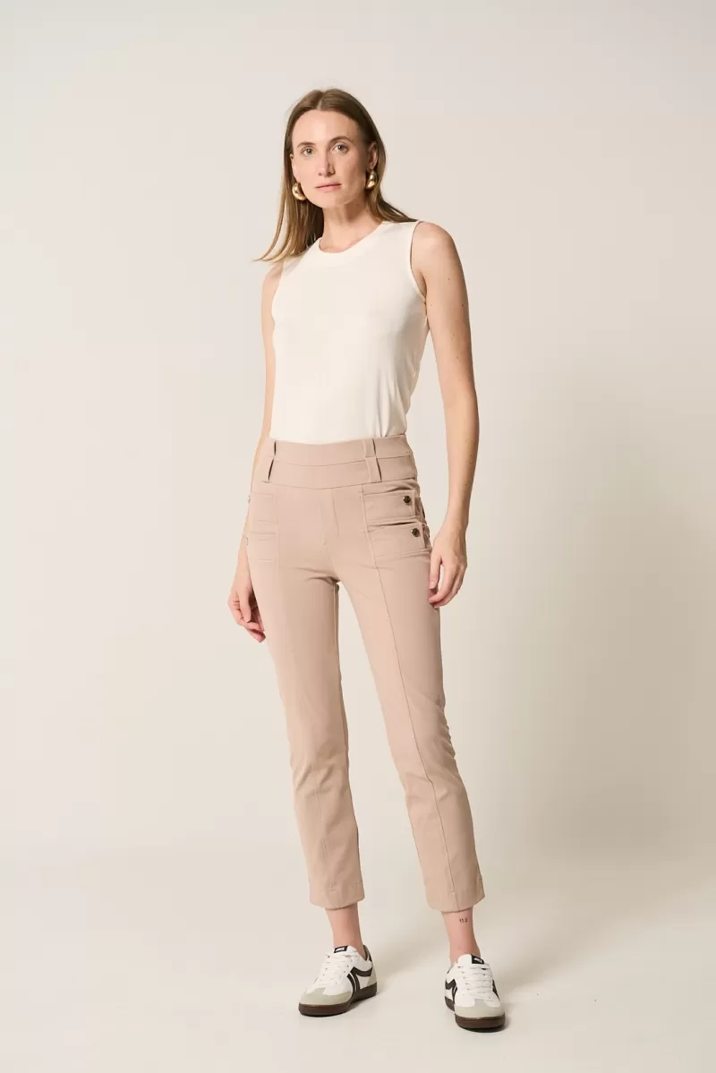Hidrogênio - FISHERMAN PANTS WITH CARMEM CHOCOLATE LAPELS - 20321032 Hidrogênio - FISHERMAN PANTS WITH CARMEM CHOCOLATE LAPELS - 20321032