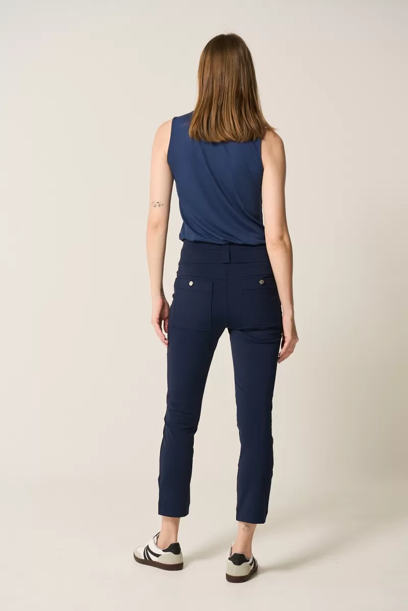 Hidrogênio - CARMEM ECLIPSE FISHERMAN PANTS WITH LAPELS - 20321207 Hidrogênio - CARMEM ECLIPSE FISHERMAN PANTS WITH LAPELS - 20321207