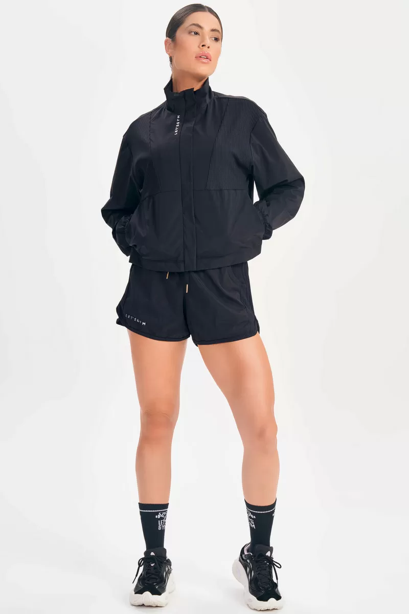 Lets Gym - Black Jacket Up - 2646PT