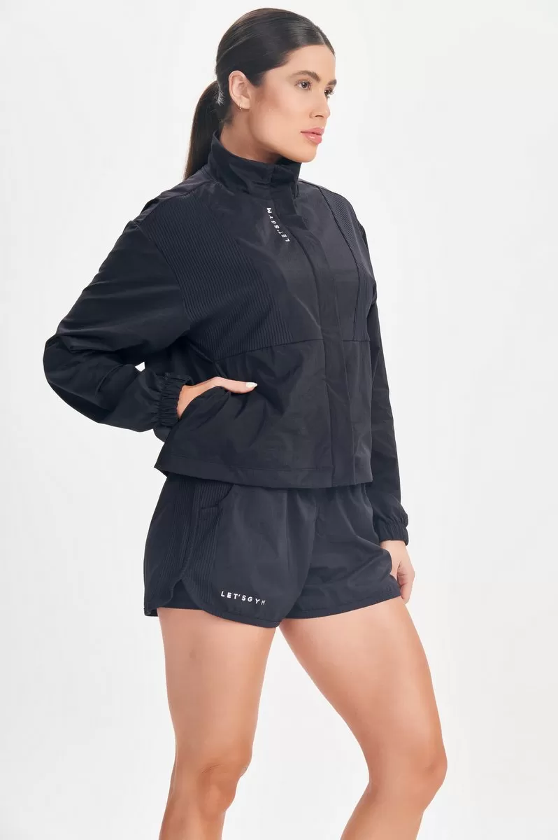 Lets Gym - Black Jacket Up - 2646PT