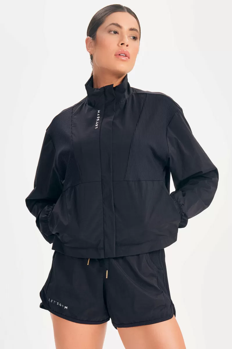 Lets Gym - Black Jacket Up - 2646PT