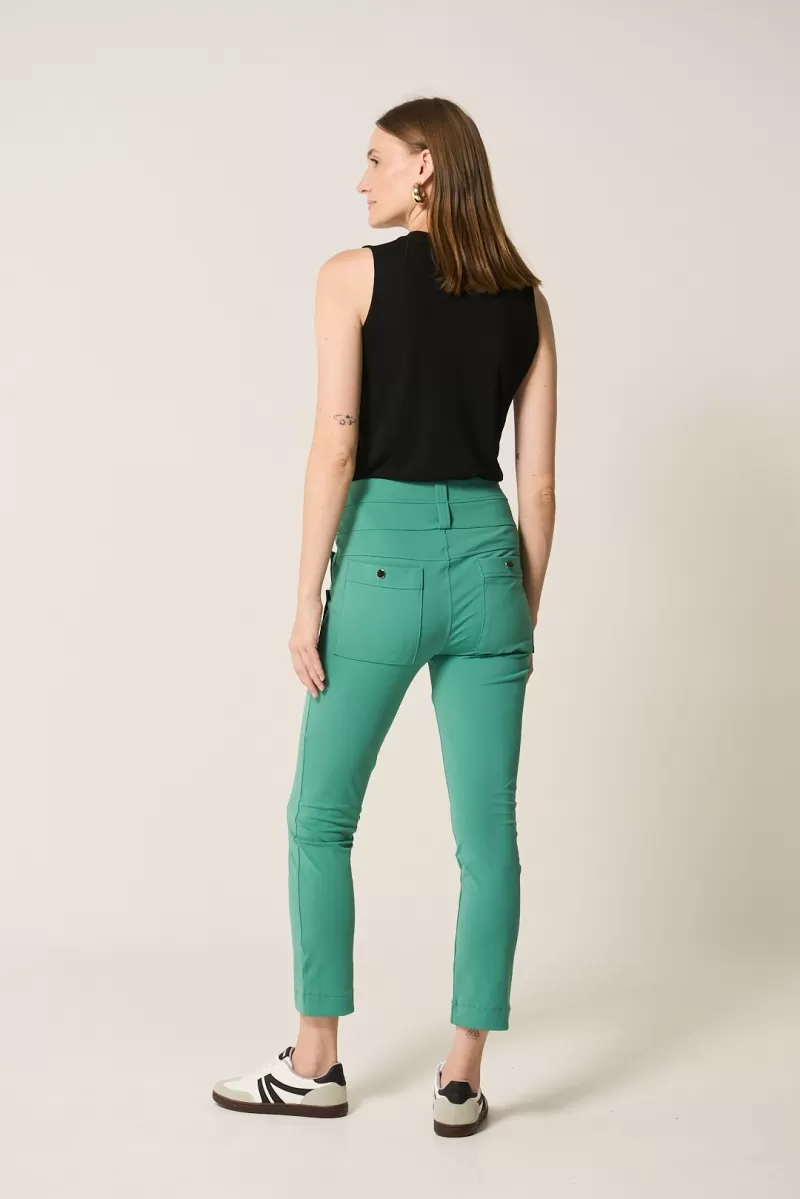 Hidrogênio - FISHERMAN PANTS WITH CARMEM GREEN LAPELS - 20321009 Hidrogênio - FISHERMAN PANTS WITH CARMEM GREEN LAPELS - 20321009