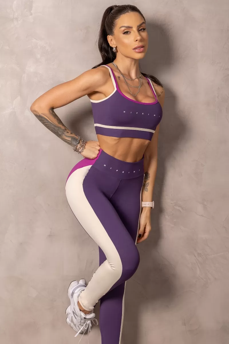 Hipkini - Violet Runner Legging with Silk - 33331121
