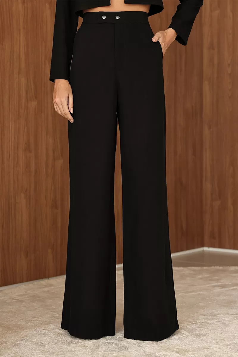 Dot Clothing - Dot Clothing Pants and Black Jacket Set - 2697PRETO Dot Clothing - Dot Clothing Pants and Black Jacket Set - 2697PRETO
