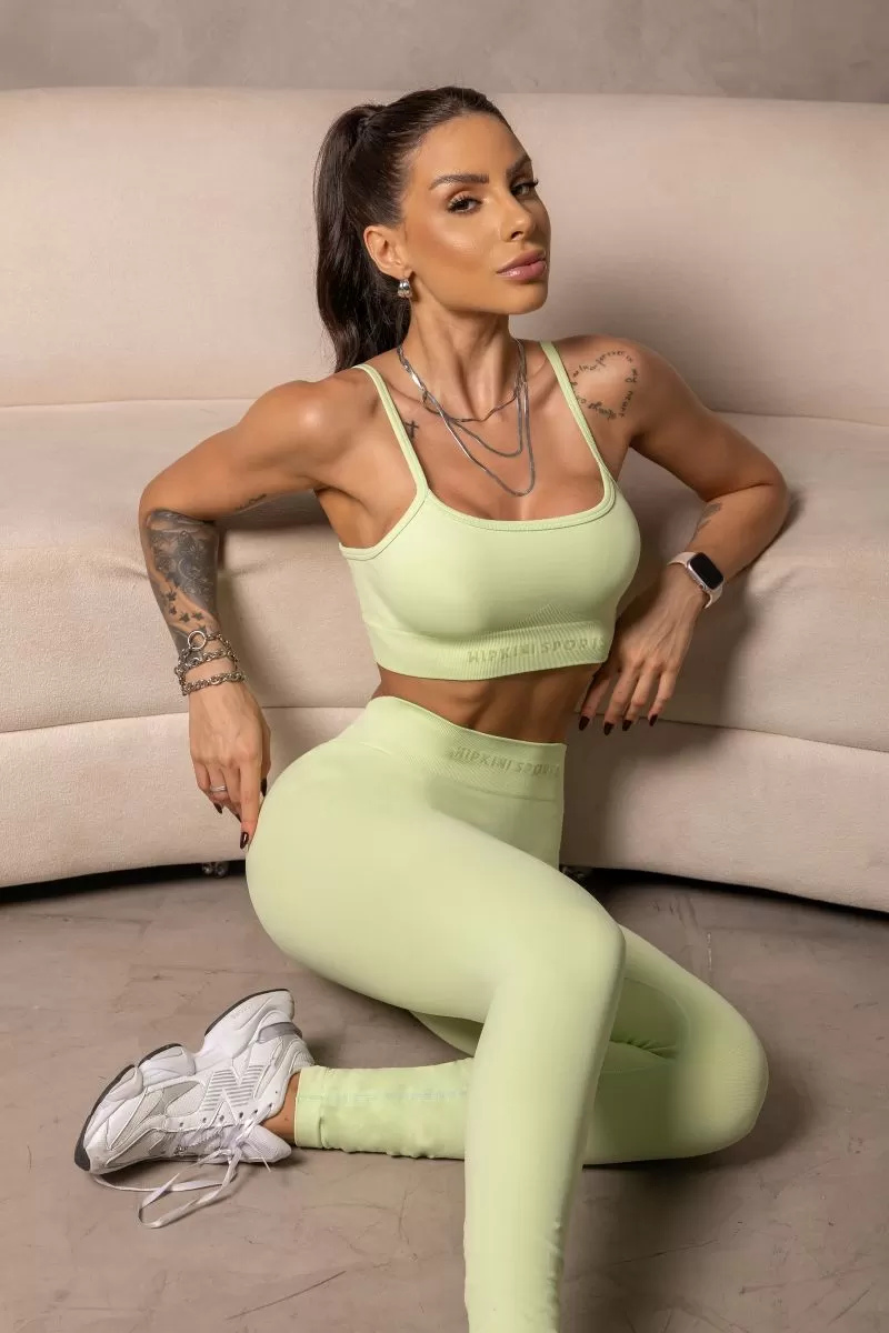 Hipkini - Seamless Runner Green Leggings - 33331338