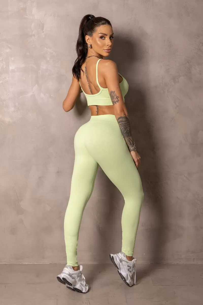 Hipkini - Green Seamless Runner Top - 33331336
