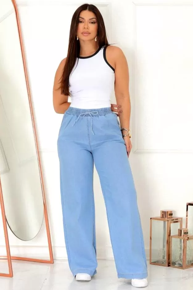 AS8 - Light Blue Jeans Pants - AYB1003 AS8 - Light Blue Jeans Pants - AYB1003