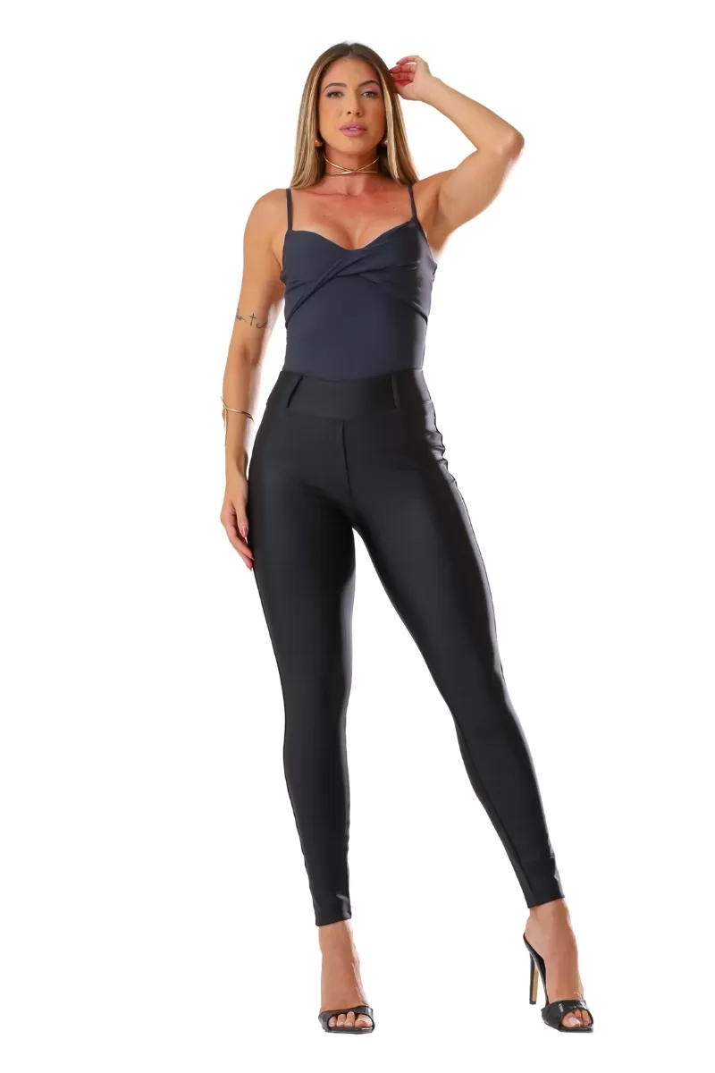 Garotafit - Black Kelp Bodysuit - BOD87A