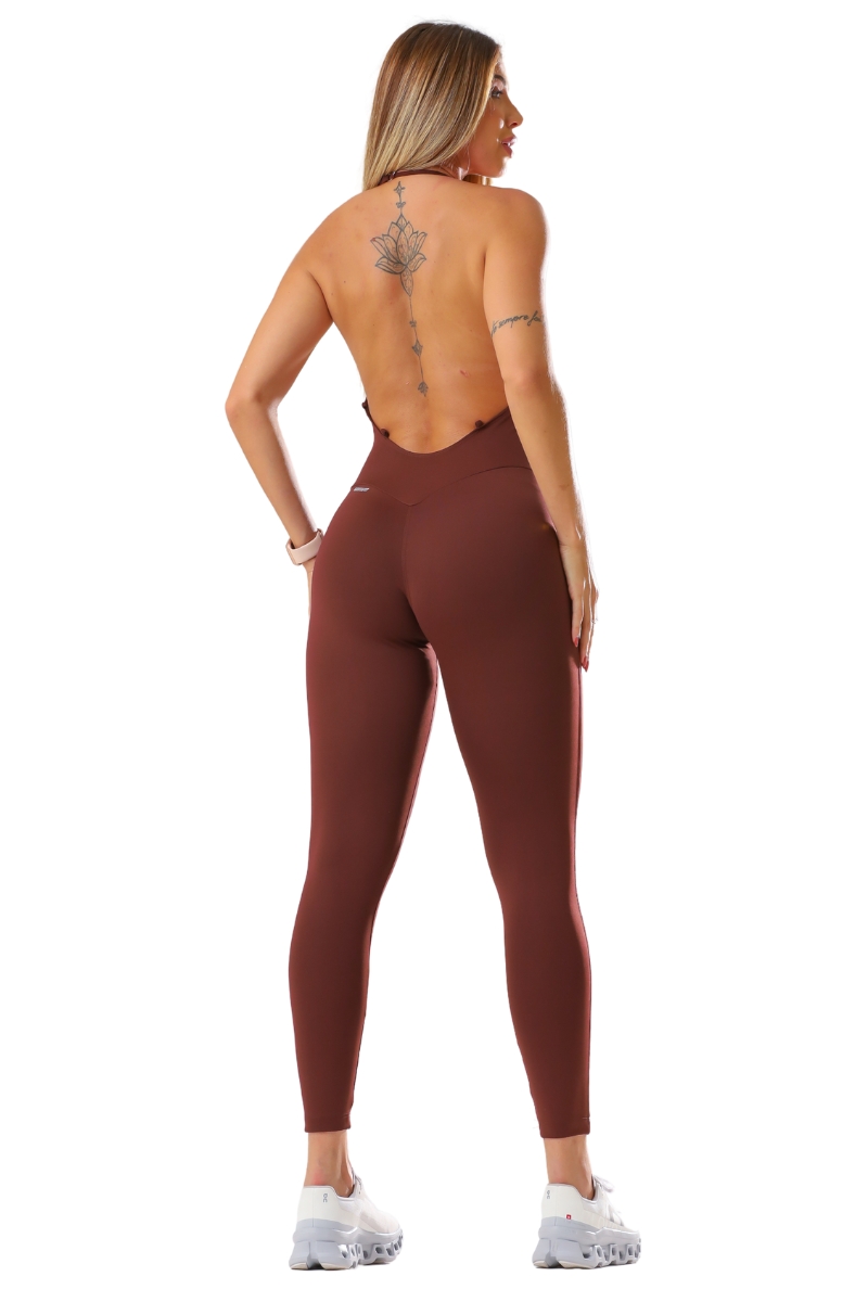 Garotafit - Moony Café Jumpsuit - MAC217M Garotafit - Moony Café Jumpsuit - MAC217M