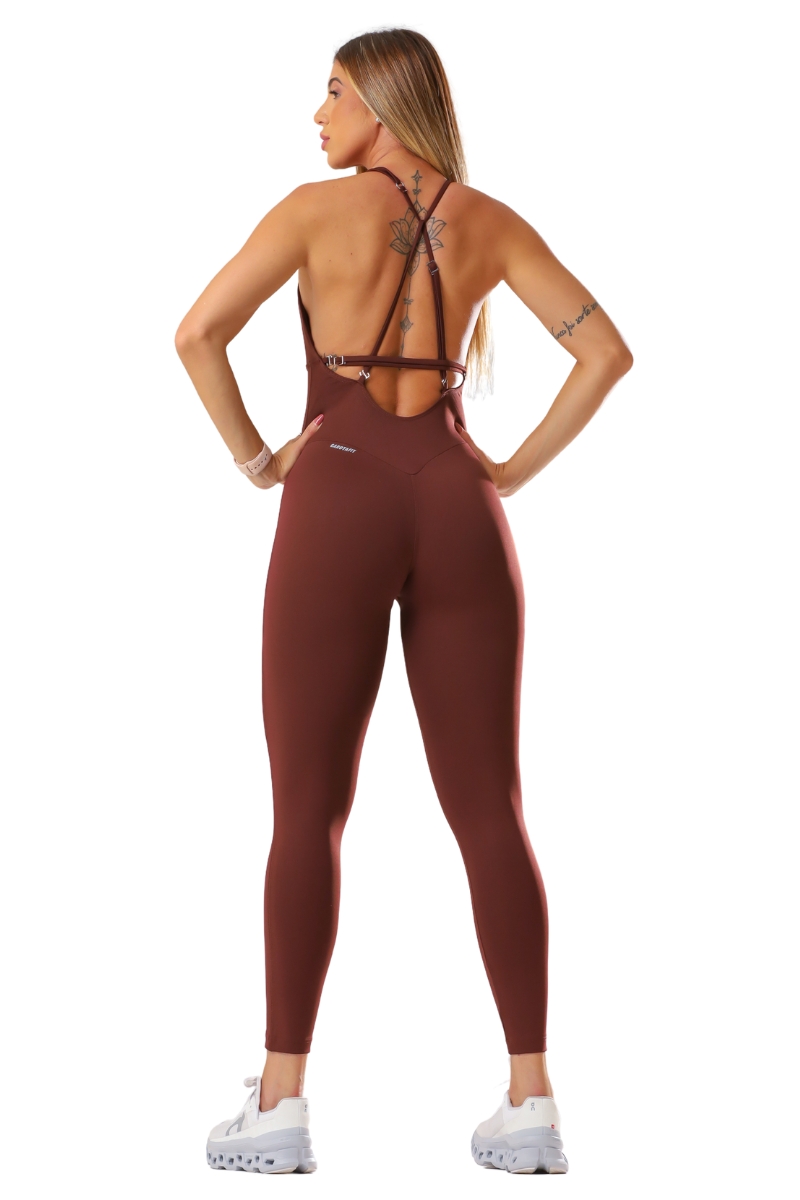 Garotafit - Moony Café Jumpsuit - MAC217M Garotafit - Moony Café Jumpsuit - MAC217M