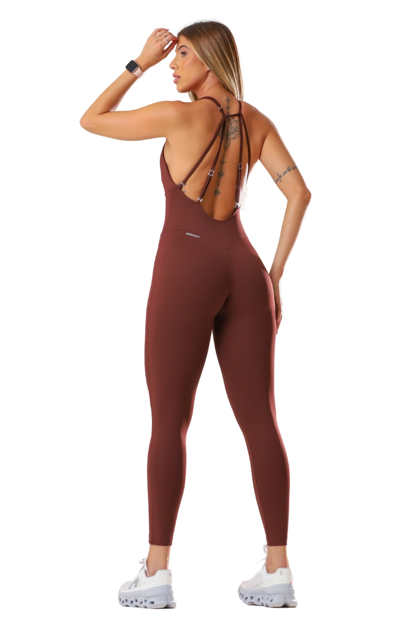 Garotafit - Moony Café Jumpsuit - MAC217M Garotafit - Moony Café Jumpsuit - MAC217M