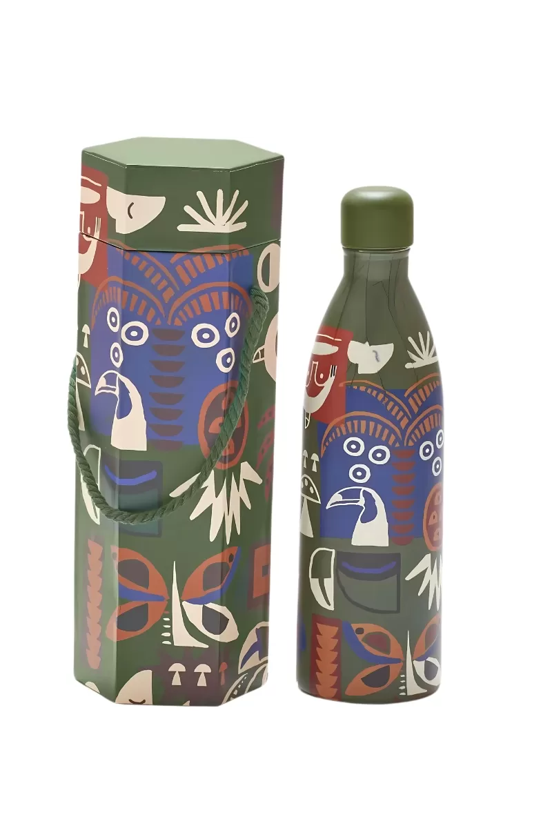FARM - FARM GLUB GRAFICO TROPICAL 1L THERMAL BOTTLE - 78324947 FARM - FARM GLUB GRAFICO TROPICAL 1L THERMAL BOTTLE - 78324947