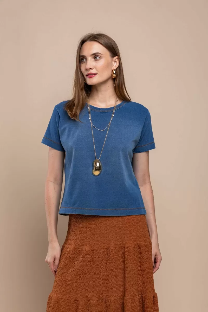 Hidrogênio - JEANS T-SHIRT - 20416042 Hidrogênio - JEANS T-SHIRT - 20416042