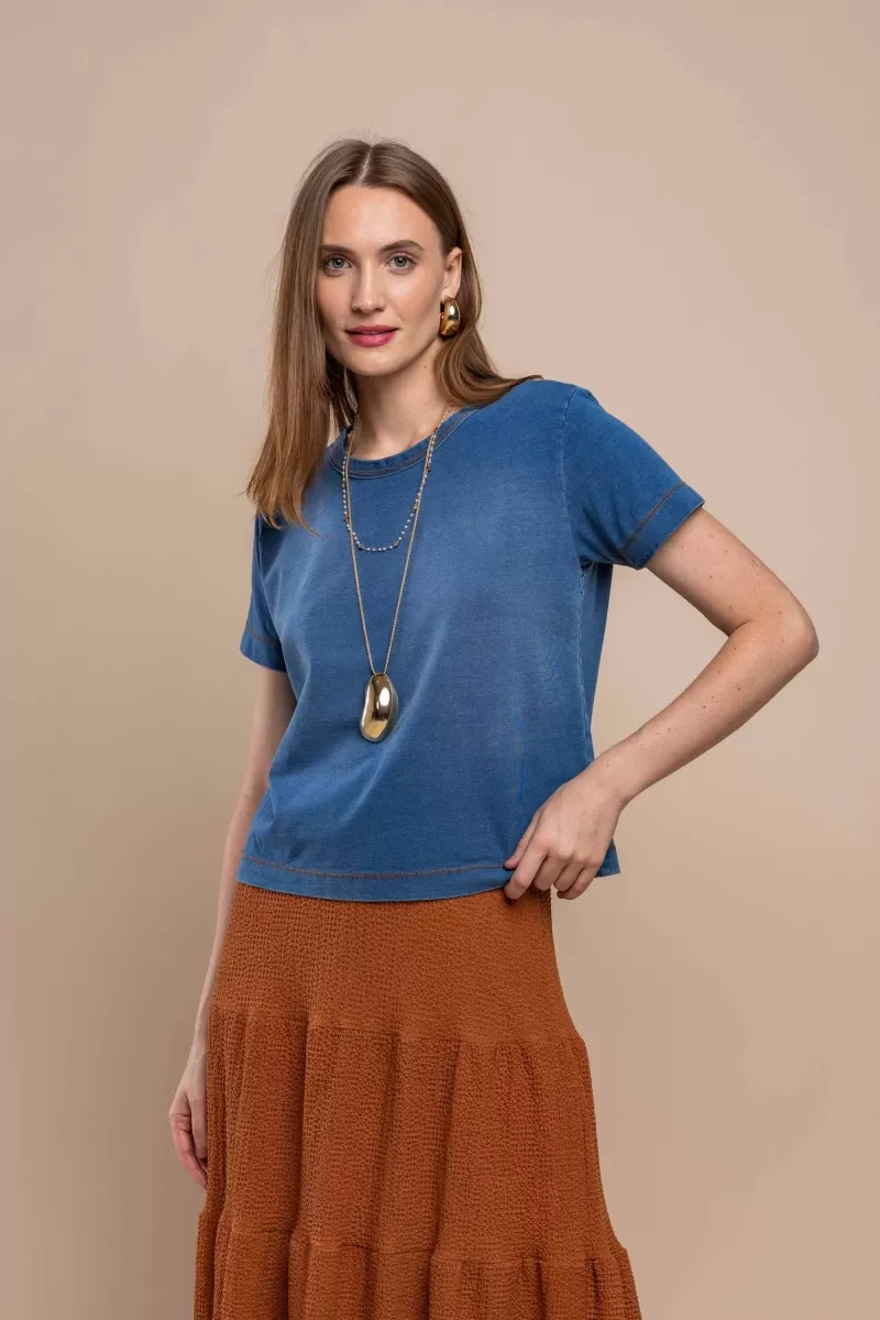Hidrogênio - JEANS T-SHIRT - 20416042 Hidrogênio - JEANS T-SHIRT - 20416042