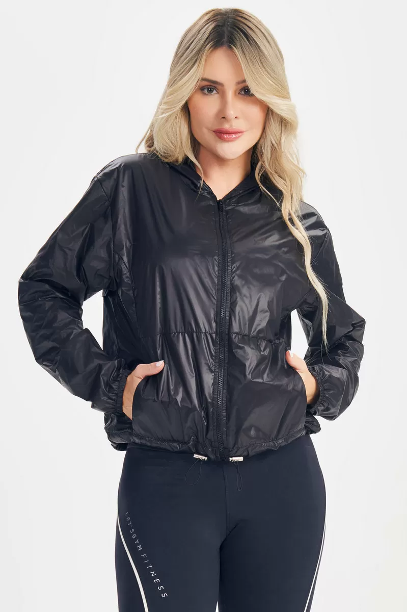 Lets Gym - Lets Basic Black Jacket - 2621PT