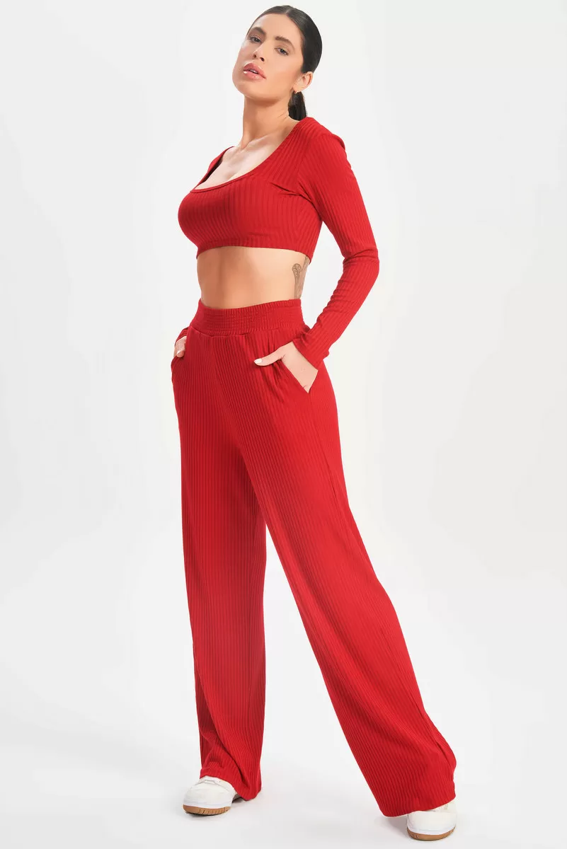 Lets Gym - Cropped Sweetie Marsala - 2360MS Lets Gym - Cropped Sweetie Marsala - 2360MS