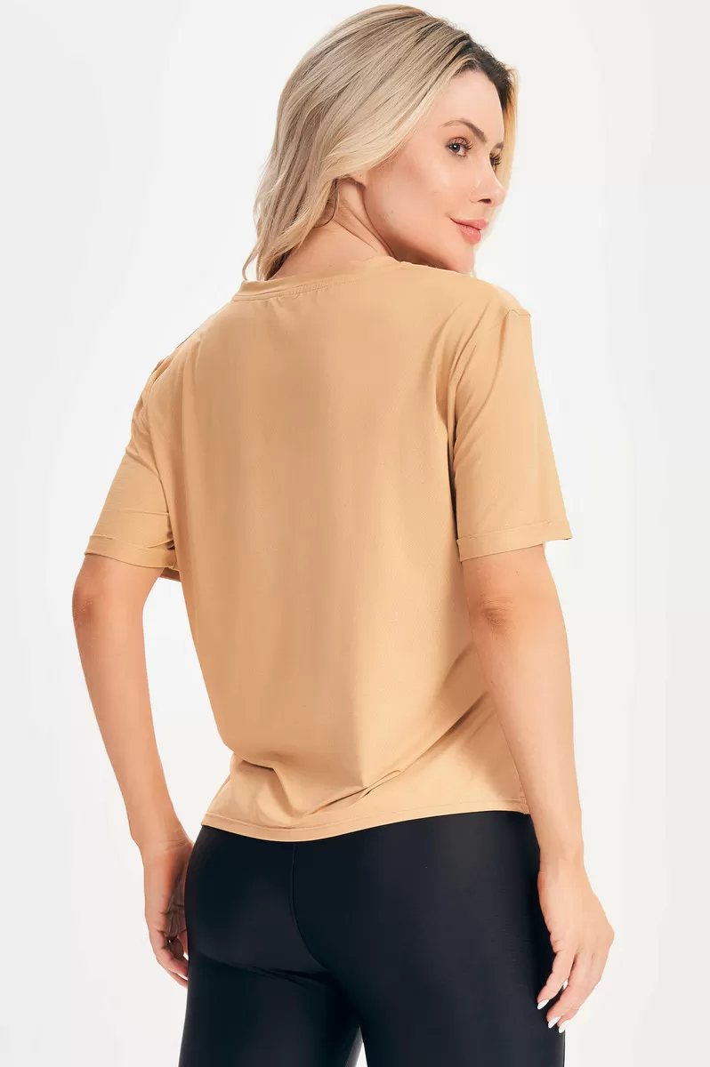 Lets Gym - Fatale Sand T-Shirt - 2655AR Lets Gym - Fatale Sand T-Shirt - 2655AR