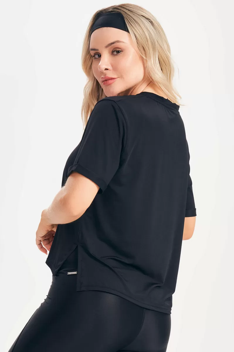 Lets Gym - Black Fatale T-Shirt - 2655PT Lets Gym - Black Fatale T-Shirt - 2655PT