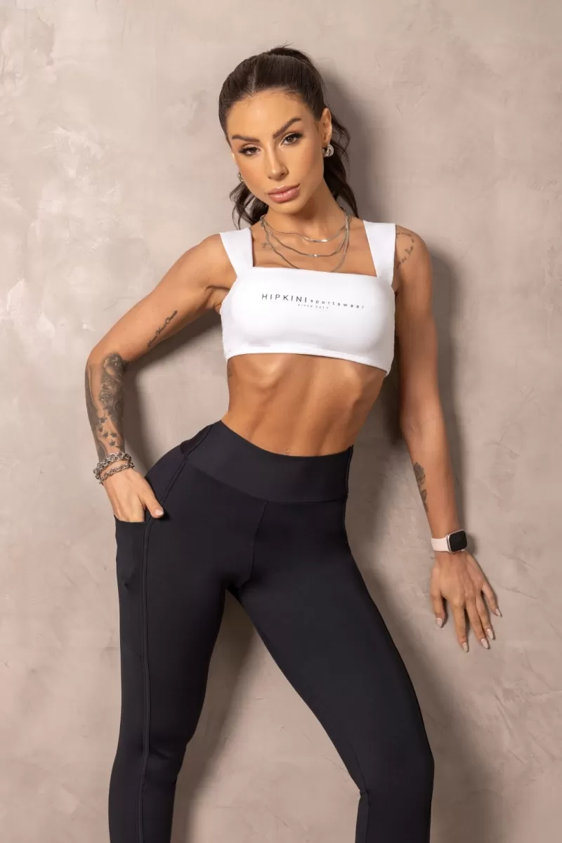 Hipkini - Black Balance Fitness Leggings with Pockets - 33331139 Hipkini - Black Balance Fitness Leggings with Pockets - 33331139