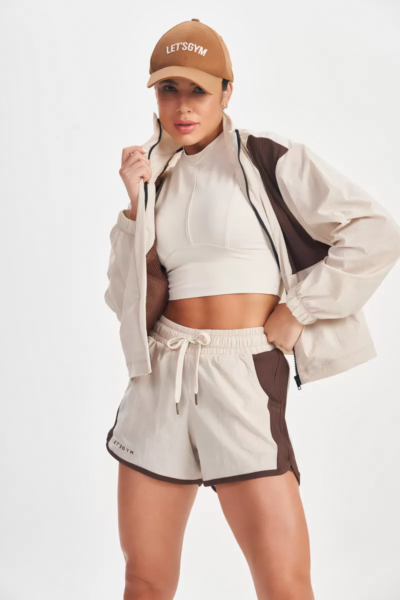 Lets Gym - Off White Jacket Up - 2646OFW Lets Gym - Off White Jacket Up - 2646OFW