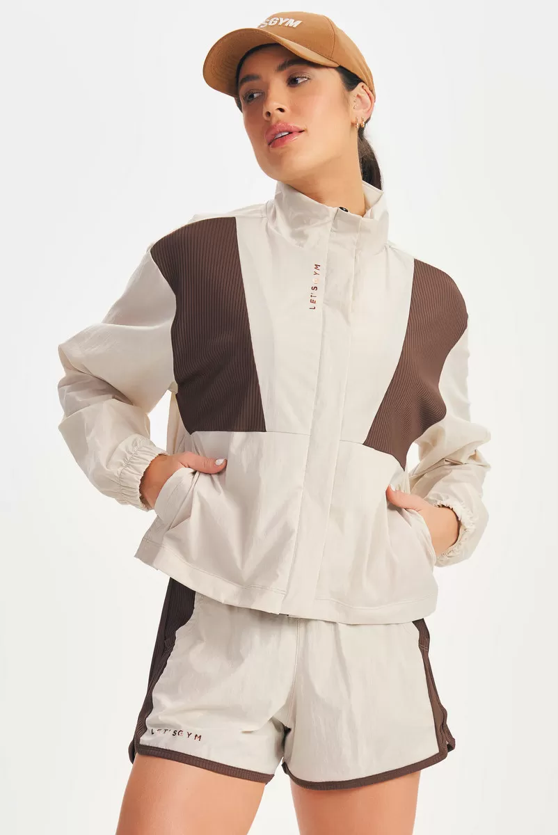 Lets Gym - Off White Jacket Up - 2646OFW Lets Gym - Off White Jacket Up - 2646OFW