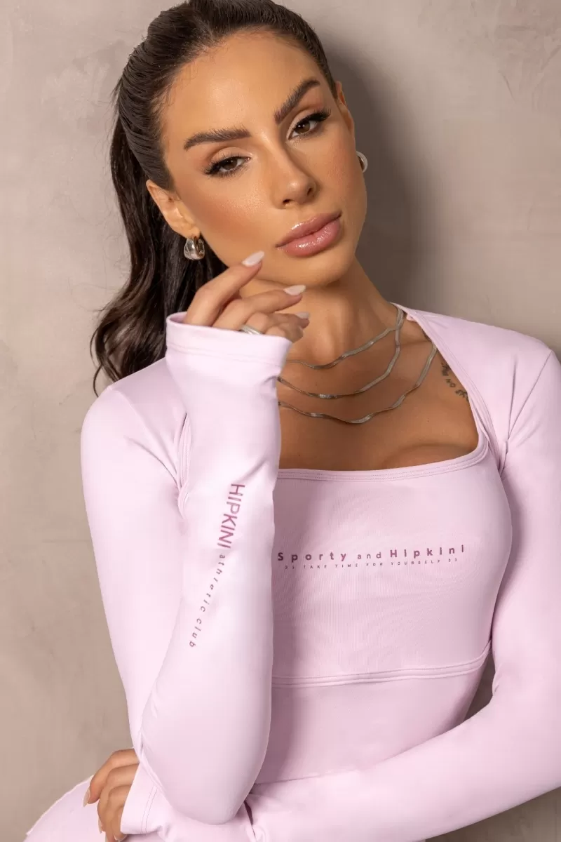 Hipkini - Light Pink Balance Blouse - 33331165