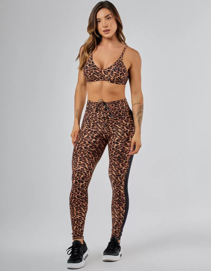 Vestem - Jú Golden Leopard Invisible Lifting Leggings - FS1572.PE.E1366