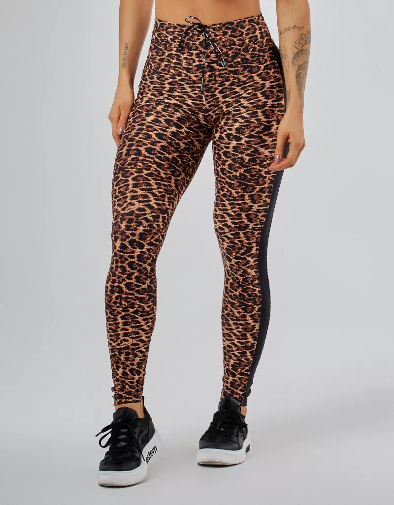 Vestem - Jú Golden Leopard Invisible Lifting Leggings - FS1572.PE.E1366