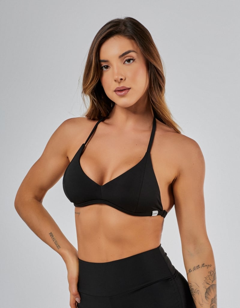 Vestem - Fierce Black Lightweight Support Top - TOP1239.PE.C0002 Vestem - Fierce Black Lightweight Support Top - TOP1239.PE.C0002