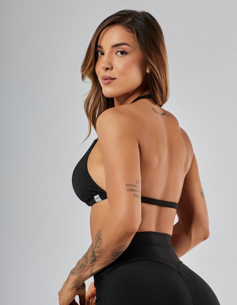Vestem - Fierce Black Lightweight Support Top - TOP1239.PE.C0002 Vestem - Fierce Black Lightweight Support Top - TOP1239.PE.C0002