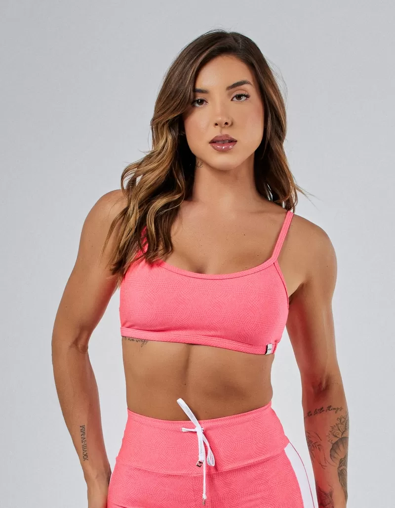 Vestem - Strong Ovals Myst Pitaya Medium Support Top - TOP1240.PE.E1312.I25