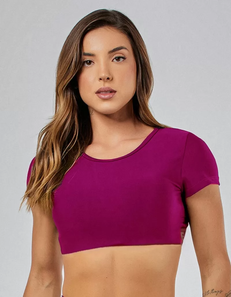 Vestem - Luxury Gym Short Sleeve Top - TOP1241.PE.C0551