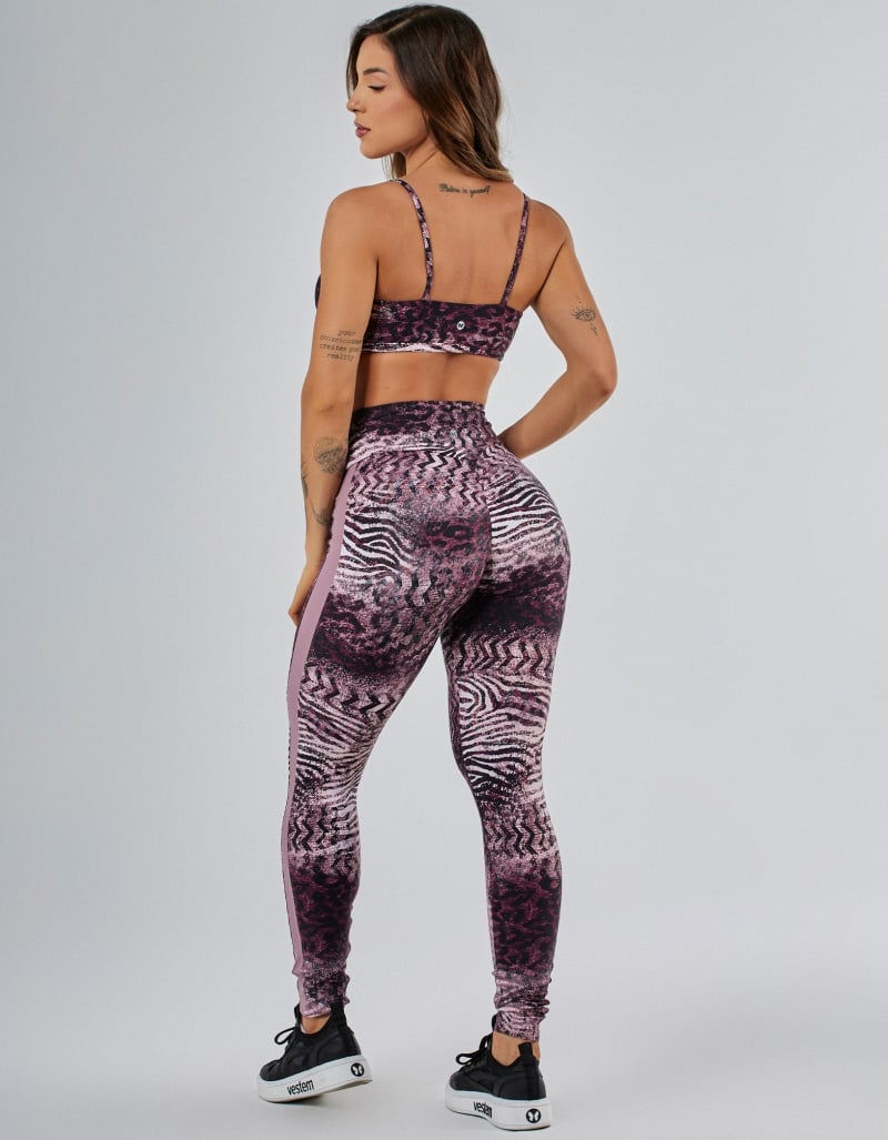 Vestem - Ju Wild Animal Black and Satin Light Support Top - TOP1257.PE.E1365 Vestem - Ju Wild Animal Black and Satin Light Support Top - TOP1257.PE.E1365