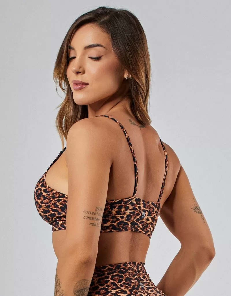 Vestem - Ju Golden Leopard Light Support Top - TOP1257.PE.E1366