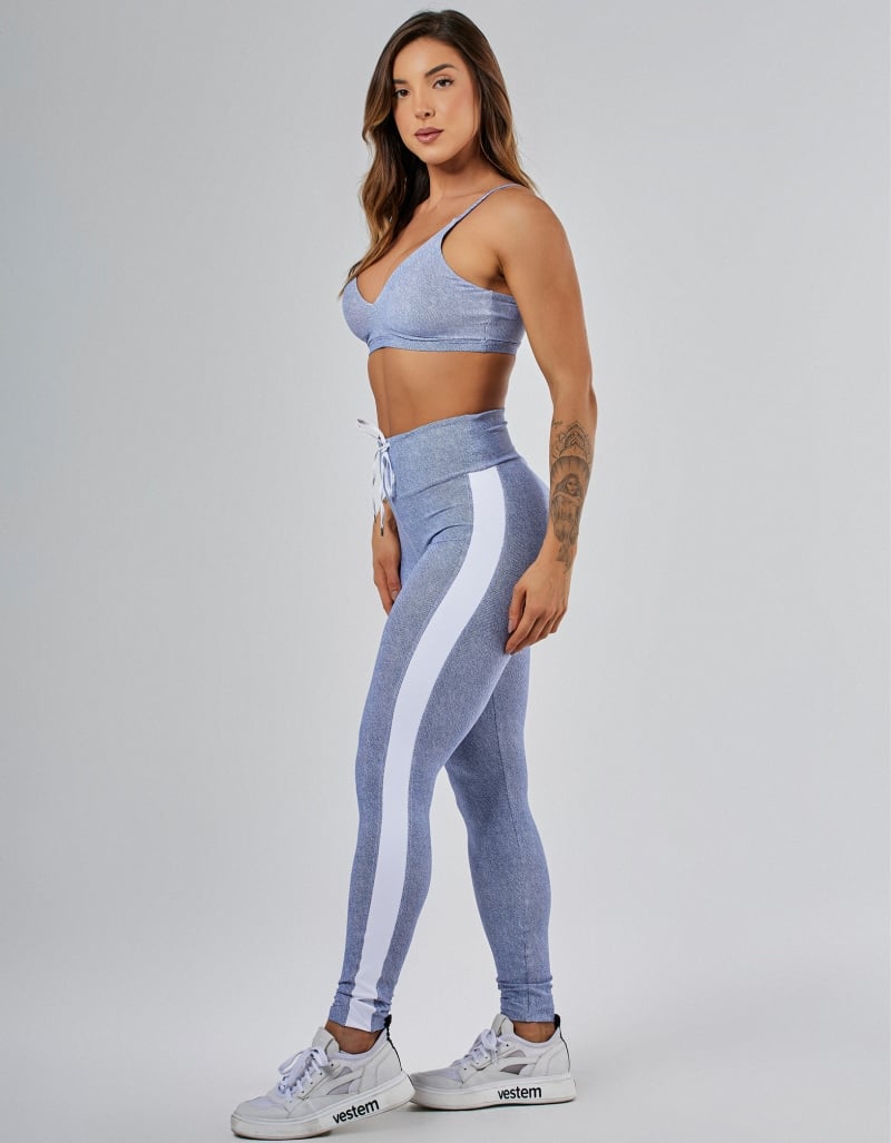 Vestem - Ju Blue Denim Light Support Top - TOP1257.PE.E1367 Vestem - Ju Blue Denim Light Support Top - TOP1257.PE.E1367
